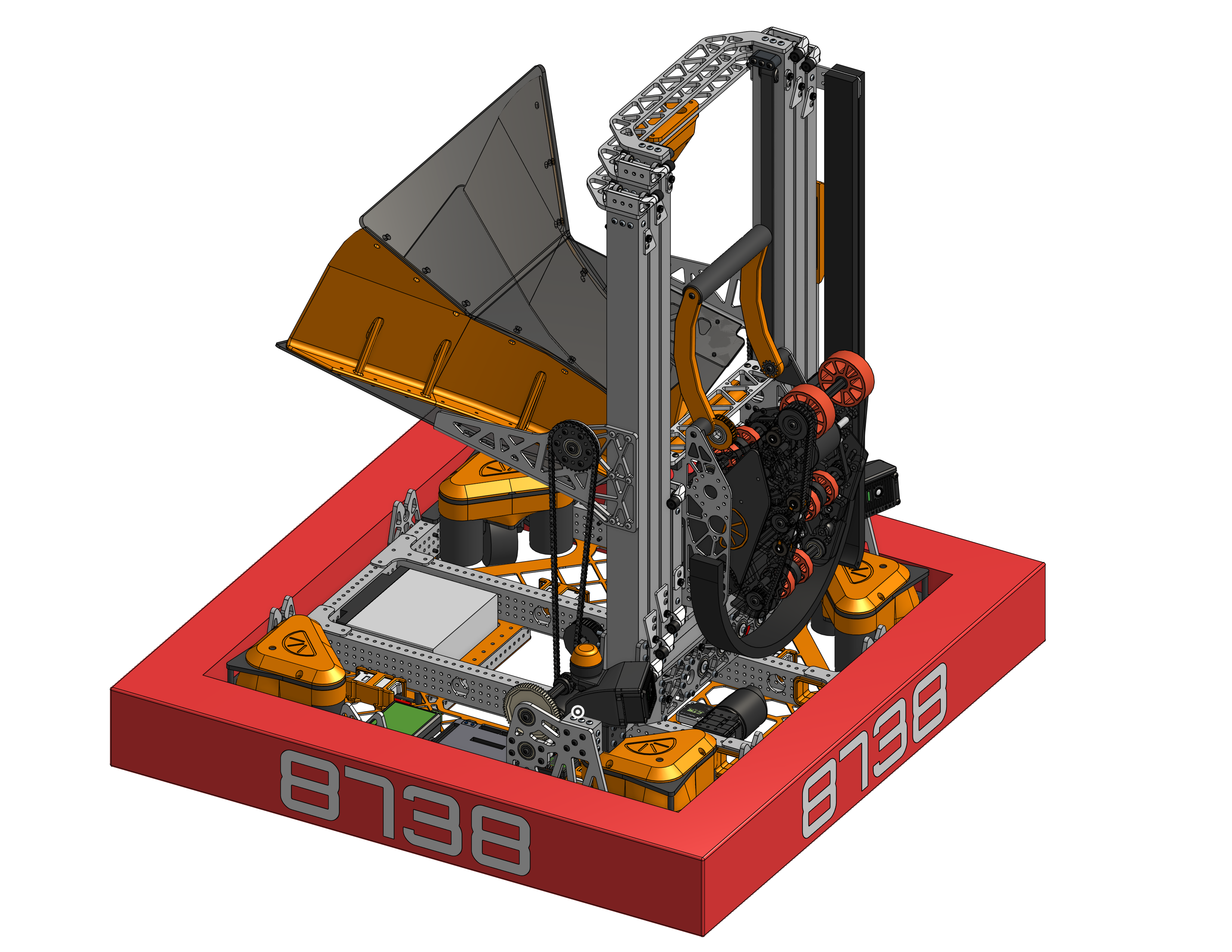 S.S. Squeeze isometric CAD render