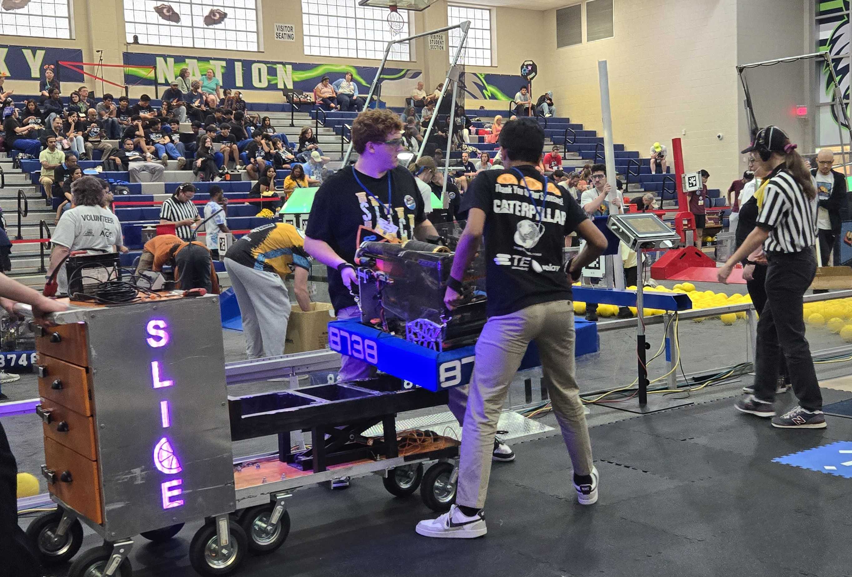 SLICE members at competition