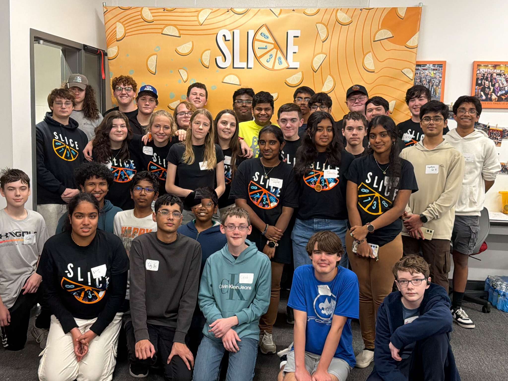 SLICE members at kickoff